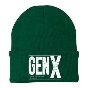 GEN X raised on hose water and neglect Knit Cap Winter Beanie