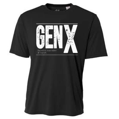 GEN X raised on hose water and neglect Cooling Performance Crew T-Shirt