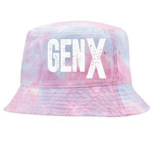 GEN X raised on hose water and neglect Tie-Dyed Bucket Hat