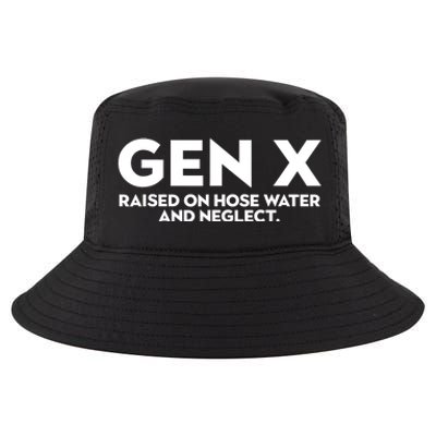 Gen X Raised On Hose Water And Neglect Humor Generation X Cool Comfort Performance Bucket Hat