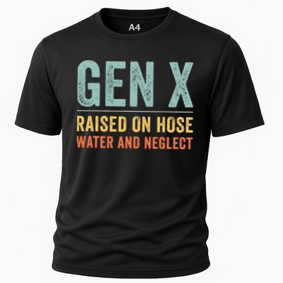 GEN X raised on hose water and neglect Retro Generation X Performance Shirt