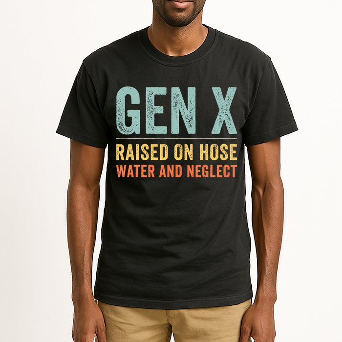 GEN X raised on hose water and neglect Retro Generation X Tall T-Shirt