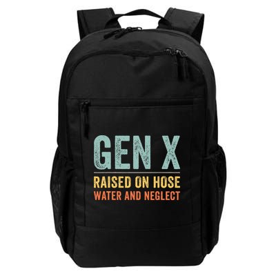 GEN X raised on hose water and neglect Retro Generation X Backpack