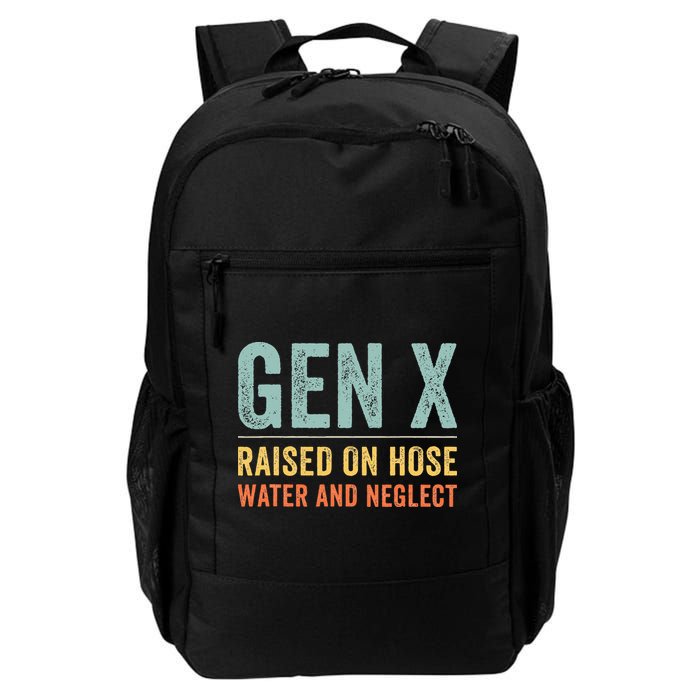 GEN X raised on hose water and neglect Retro Generation X Backpack