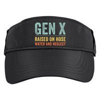 GEN X raised on hose water and neglect Retro Generation X Adult Drive Performance Visor
