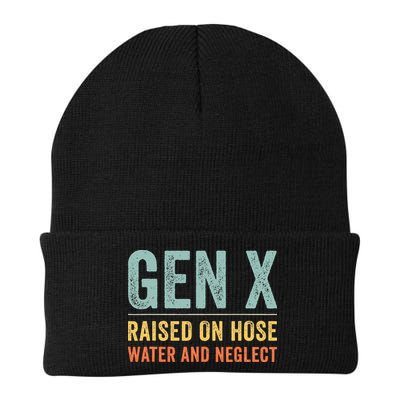 GEN X raised on hose water and neglect Retro Generation X Beanie