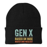 GEN X raised on hose water and neglect Retro Generation X Beanie