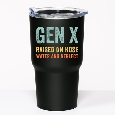 GEN X raised on hose water and neglect Retro Generation X Tumbler
