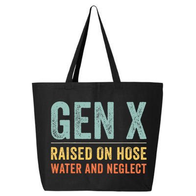 GEN X raised on hose water and neglect Retro Generation X 25L Jumbo Tote