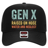 GEN X raised on hose water and neglect Retro Generation X Trucker Hat