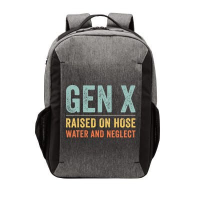 GEN X raised on hose water and neglect Retro Generation X Vector Backpack