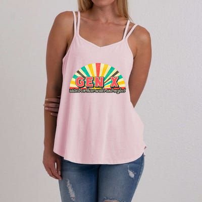 Gen X Raised On Hose Water And Neglect Generation Women's Strappy Tank