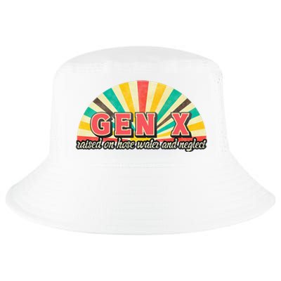 Gen X Raised On Hose Water And Neglect Generation Cool Comfort Performance Bucket Hat