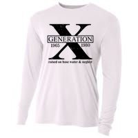 Generation X Raised On Hose Water & Neglect 1965 1980 Cooling Performance Long Sleeve Crew