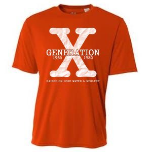 Generation X Raised On Hose Water And Neglect Cooling Performance Crew T-Shirt