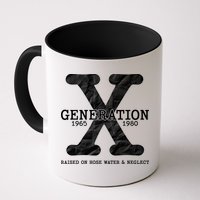 Generation X Raised On Hose Water And Neglect Mug