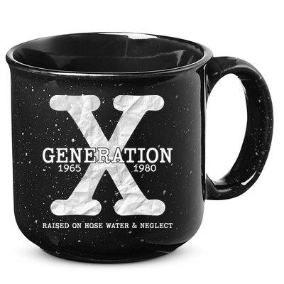 Generation X Raised On Hose Water And Neglect 15oz Campfire Ceramic Mug