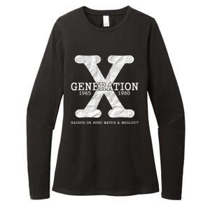 Generation X Raised On Hose Water And Neglect Womens CVC Long Sleeve Shirt