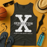 Generation X Raised On Hose Water And Neglect Tank Top