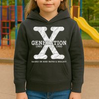 Generation X Raised On Hose Water And Neglect Kids Hoodie