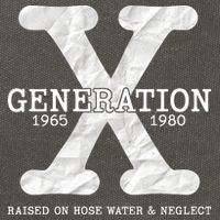 Generation X Raised On Hose Water And Neglect Cotton Canvas Backpack