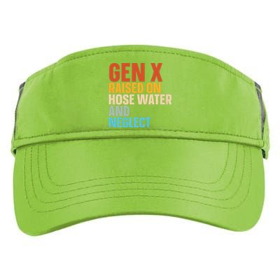 Gen X Raised On Hose Water And Neglect Adult Drive Performance Visor