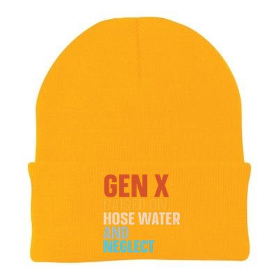 Gen X Raised On Hose Water And Neglect Knit Cap Winter Beanie