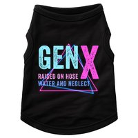 Gen X Raised On Hose Water And Neglect Funny Meme Vintage Generation X Doggie Tank