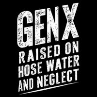 Gen X Raised On Hose Water And Neglect Gen X Full-Length Apron With Pockets