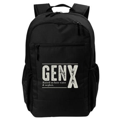 Gen X Raised On Hose Water And Neglect Humor Generation X Backpack