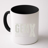 Gen X Raised On Hose Water And Neglect Humor Generation X Mug