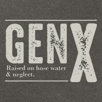 Gen X Raised On Hose Water And Neglect Humor Generation X Cotton Canvas Backpack