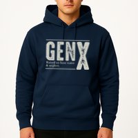 Gen X Raised On Hose Water And Neglect Humor Generation X Hoodie