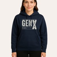 Gen X Raised On Hose Water And Neglect Humor Generation X Hoodie
