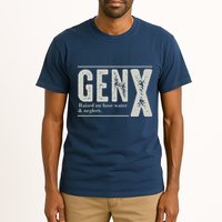 Gen X Raised On Hose Water And Neglect Humor Generation X Tall T-Shirt