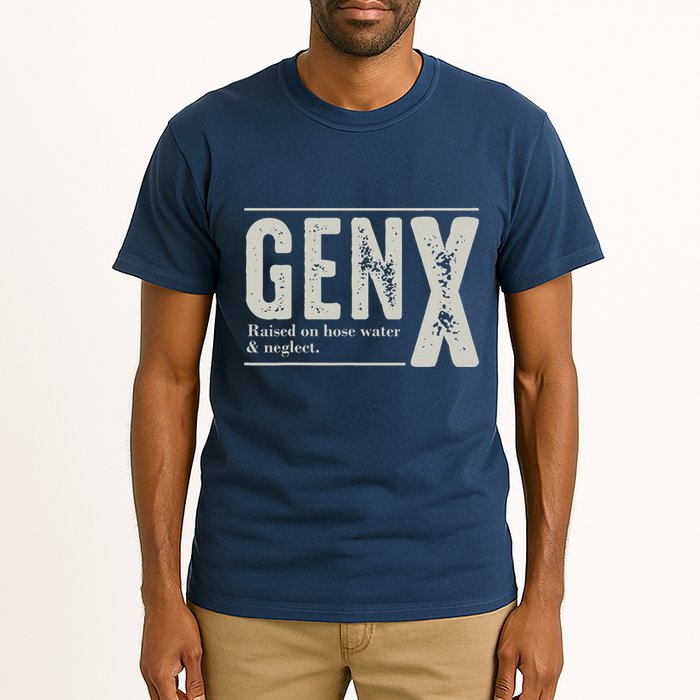 Gen X Raised On Hose Water And Neglect Humor Generation X Tall T-Shirt