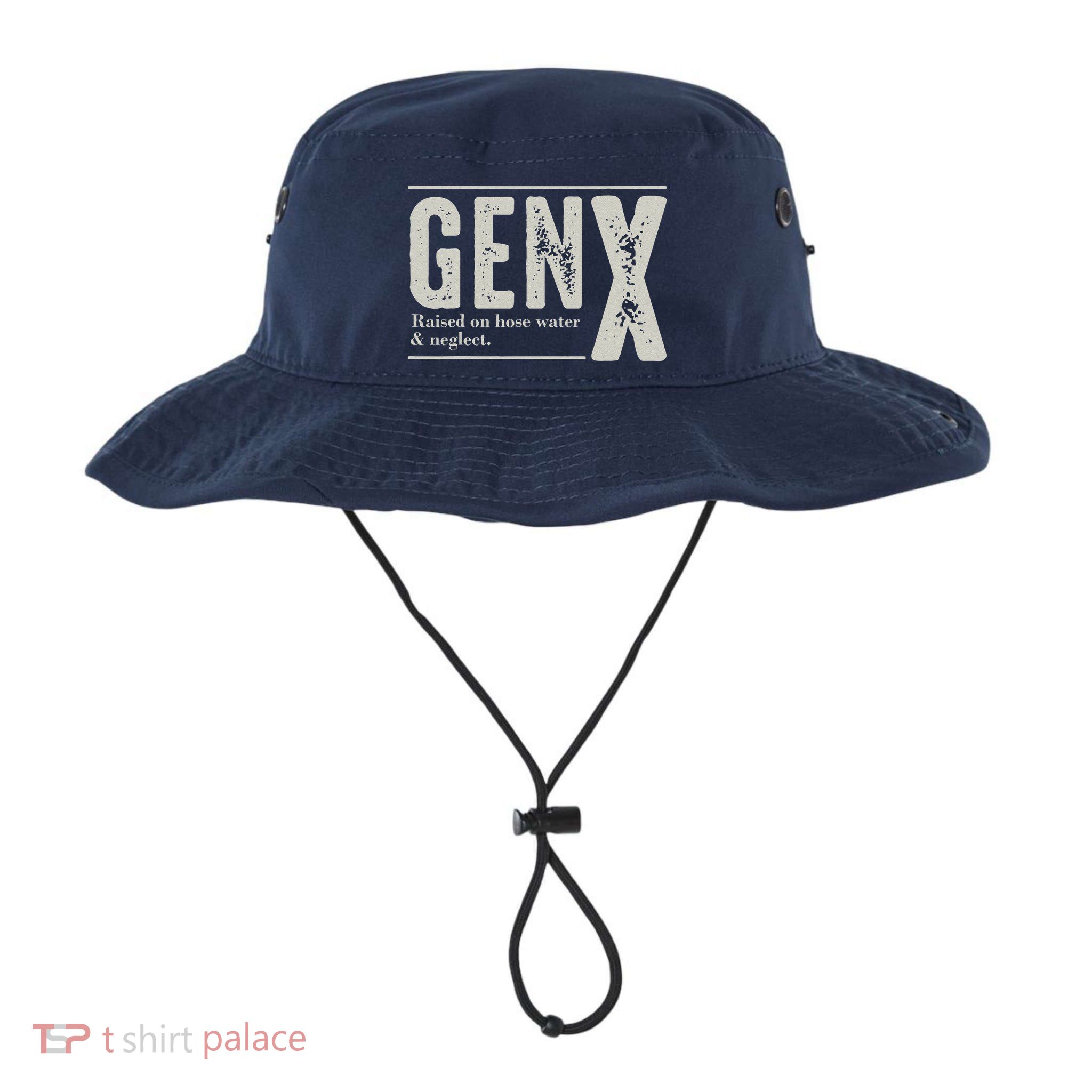 Gen X Raised On Hose Water And Neglect Humor Generation X Bucket Hat