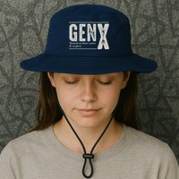Gen X Raised On Hose Water And Neglect Humor Generation X Bucket Hat
