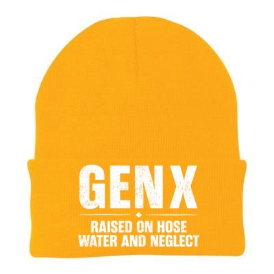 Gen X Raised On Hose Water And Neglect Generation X Knit Cap Winter Beanie