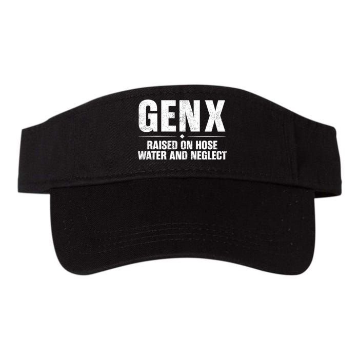 Gen X Raised On Hose Water And Neglect Generation X Valucap Bio-Washed Visor