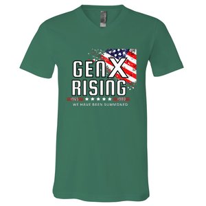 Gen X Rising We Have Been Summoned V-Neck T-Shirt