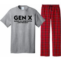 Gen X Raised On Hose Water And Neglect Humor Generation X Pajama Set