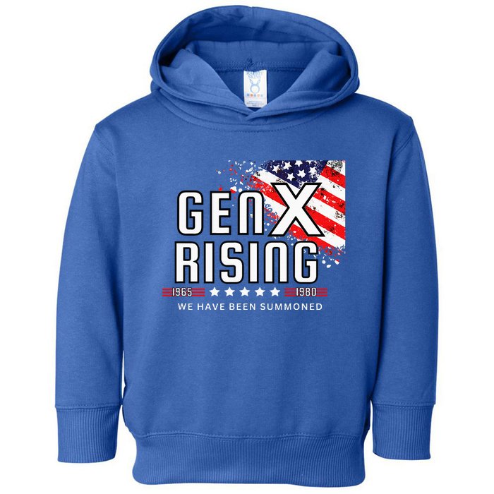 Gen X Rising We Have Been Summoned Toddler Hoodie