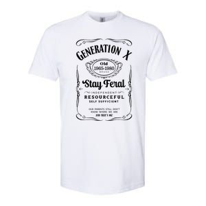 Generation X Stay Feral Softstyle CVC T-Shirt