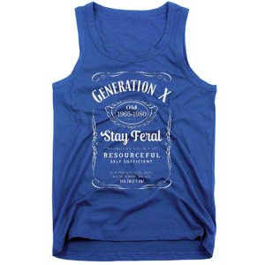 Generation X Stay Feral Tank Top