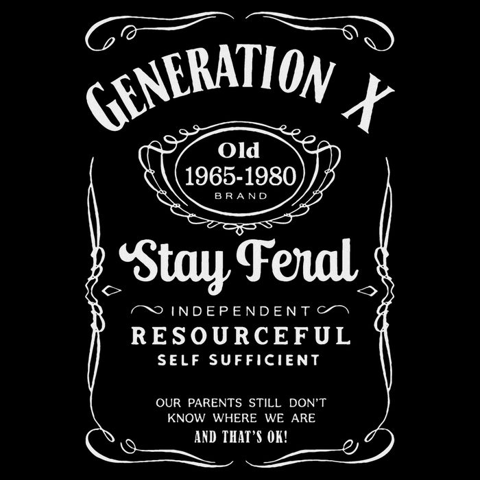 Generation X Stay Feral Cooling Performance Crew T-Shirt