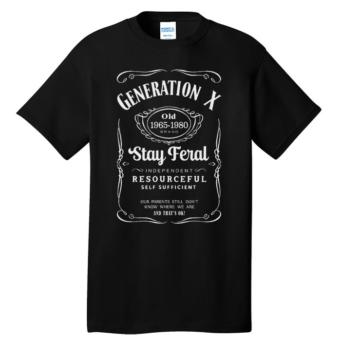 Generation X Stay Feral Tall T-Shirt