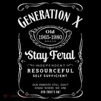 Generation X Stay Feral Flatbill Hat
