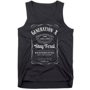 Generation X Stay Feral Tank Top