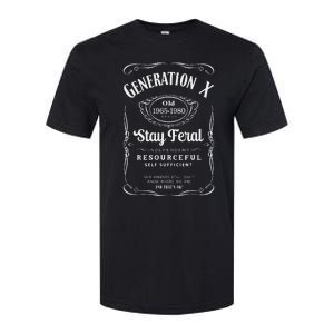 Generation X Stay Feral Softstyle CVC T-Shirt